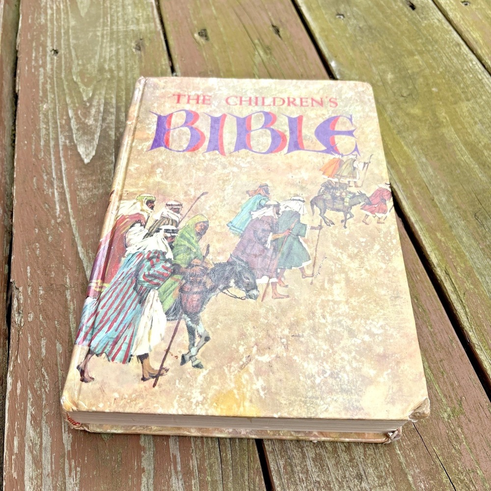 The Children's Bible Golden‎ Press Illustrated Stories Vtg 1965 Hardcover 60s